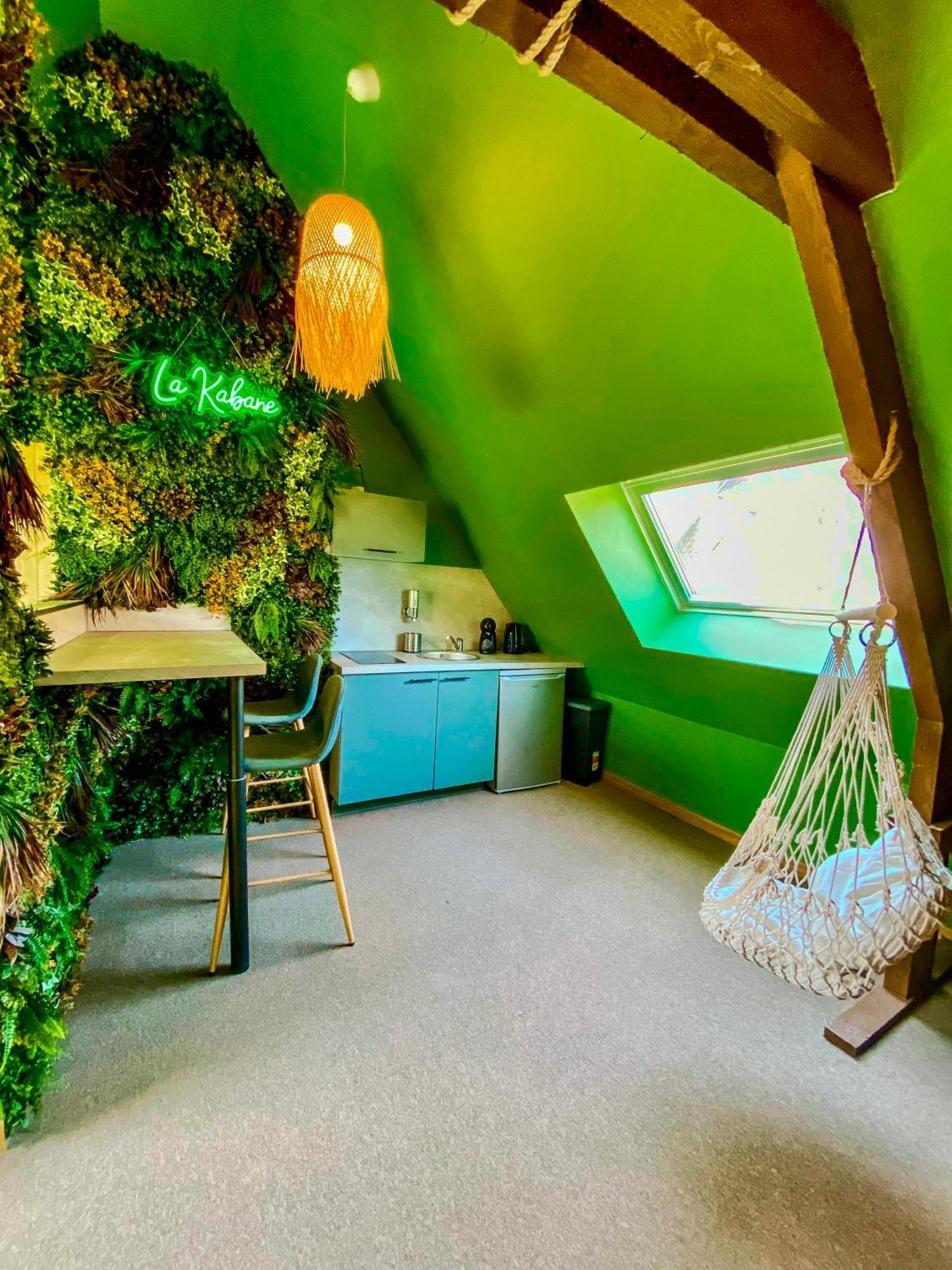 La Kabane , Appartement Proche Centre Et Plage Avec Experience Decoration Jungle Unique Le Portel Dış mekan fotoğraf