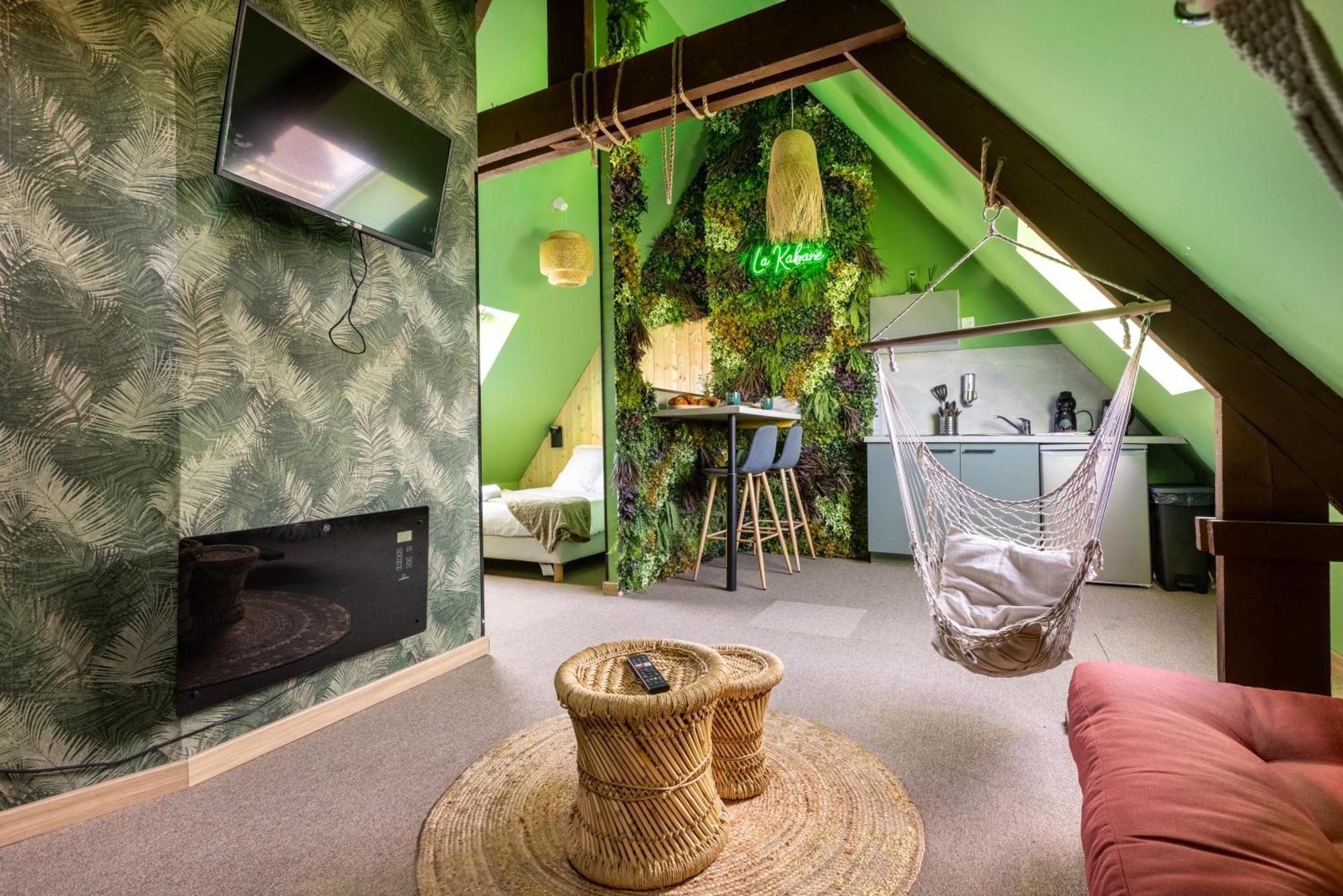 La Kabane , Appartement Proche Centre Et Plage Avec Experience Decoration Jungle Unique Le Portel Dış mekan fotoğraf